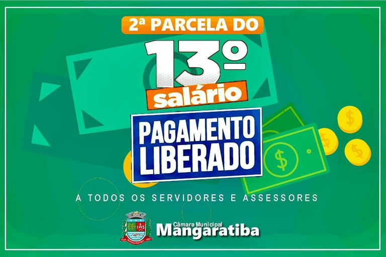 13º SalÁrio Na Conta Dos Servidores E Assessores — Câmara Municipal De Mangaratiba 3528