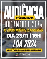 Audiência Pública - Lei Orçamentária Anual 2024 